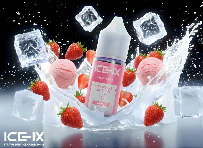 ICE IX STRAWBERRY CREAM ICE 30ML